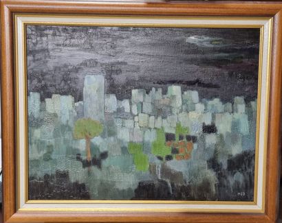 Marianne SPIER-DONATI (1930 - 2023) 
Paysage...