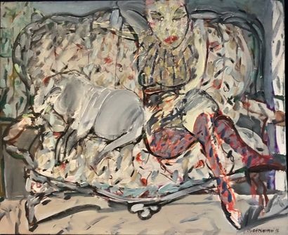 Michel GEMIGNANI (1941)
En attendant Loyal
Huile...