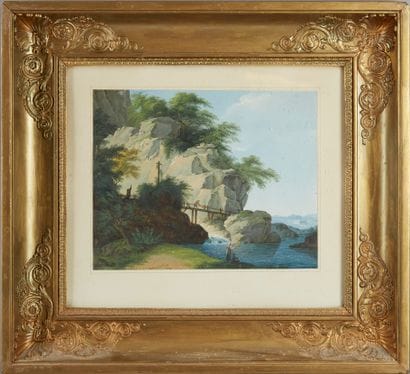 WEBER (Paul WEBER?)
Les pêcheurs, Les chasseurs,...
