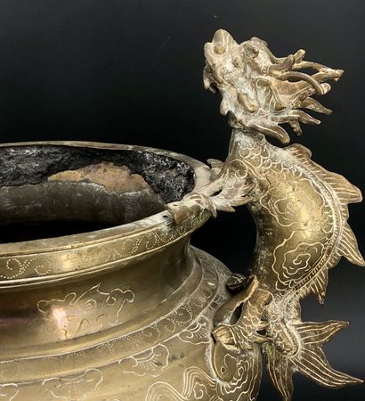 Indochine XXe siècle,

Important brûle encens...