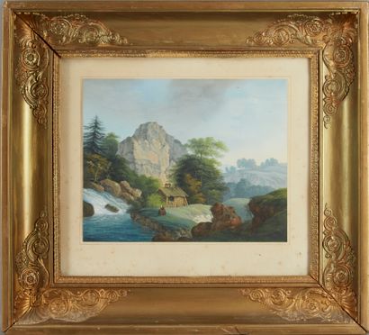 WEBER (Paul WEBER?)
Les pêcheurs, Les chasseurs,...