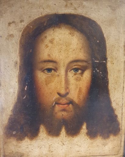 École du Nord du XVIIème siècle
Tête de Christ...