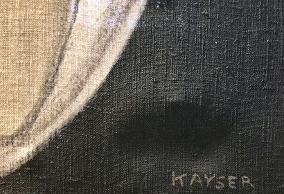 Eska KAYSER (1936-)
Le masque ou Victoire
Toile,...