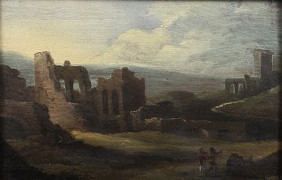 École hollandaise de la fin du XVIIème siècle
Paysage...
