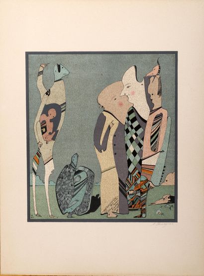 Mikhail ou Michel CHEMIAKINE (1943)
Personnages...