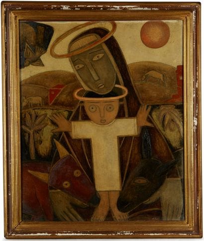 Marie VASSILIEFF (1884-1957)
La Vierge à...