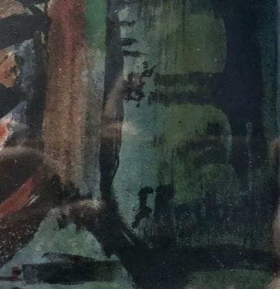 Georges ROUAULT (1871-1958)
Femme de profil...