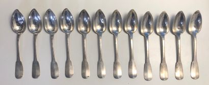 Ménagère de 12 couverts (12 grandes cuillers...