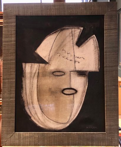 Eska KAYSER (1936-)
Le masque ou Victoire
Toile,...