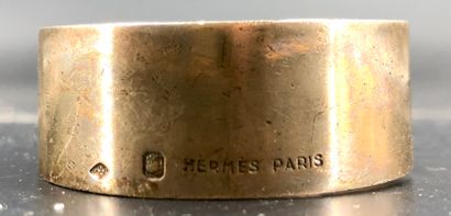 HERMES PARIS 
Une paire de ronds de serviette...
