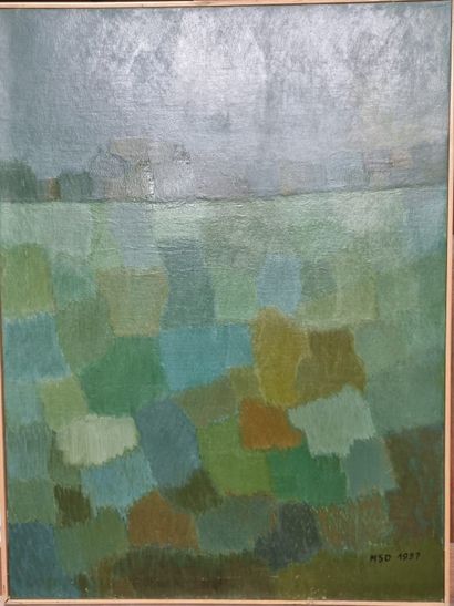 Marianne SPIER-DONATI (1930 - 2023) 
Paysage...