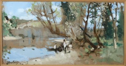 Pierre Eugène MONTEZIN (1874-1946)
Couple...