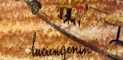 WITHDRAWN FROM THE SALE 
Lucien GENIN (1894-1953)
La...