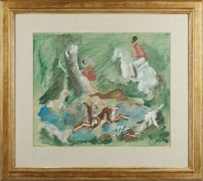 Charles-George DUFRESNE (1876 - 1938)
Chasse...