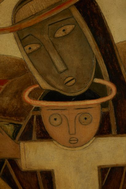Marie VASSILIEFF (1884-1957)
La Vierge à...