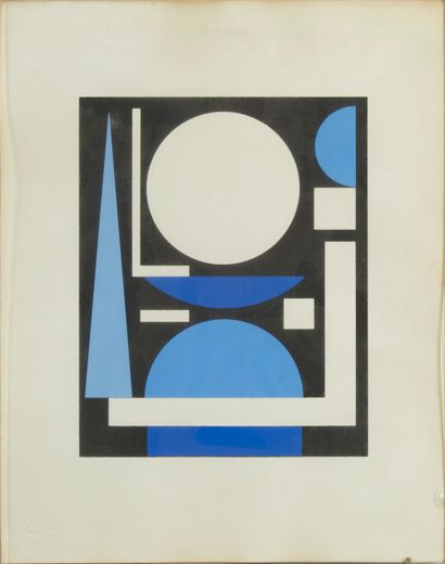 d'après Auguste HERBIN (1882-1960)
