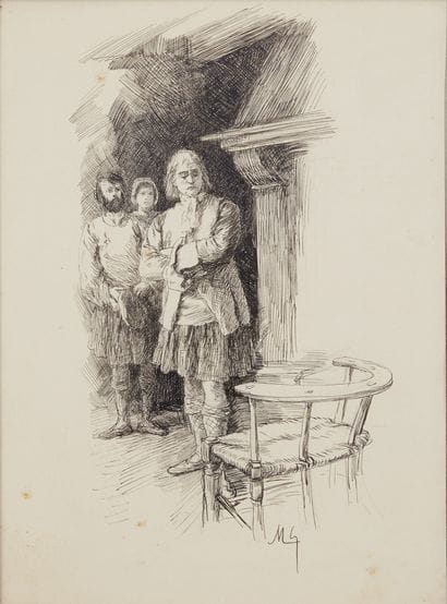 FELICIAN MYRBACH (1853-1940) 
The Jacobites,...