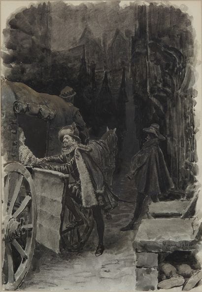 MAURICE LELOIR (1851-1940) 
