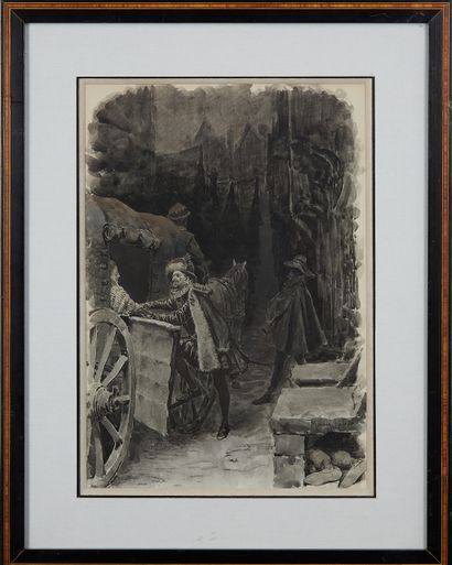 MAURICE LELOIR (1851-1940) 
