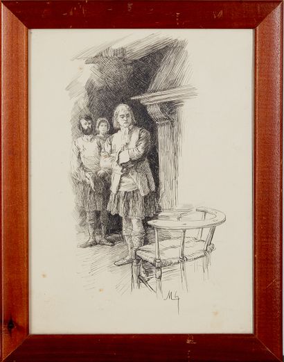 FELICIAN MYRBACH (1853-1940) 
The Jacobites,...