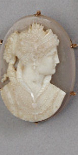 Paire de boucles d'oreilles en perle de culture...