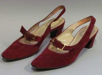 Souliers Christian DIOR PAIRE d'ESCARPINS...