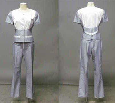 COURREGES, circa 1990/95
ENSEMBLE en sergé...