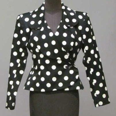 Yves SAINT LAURENT Rive Gauche, circa 1990
VESTE...