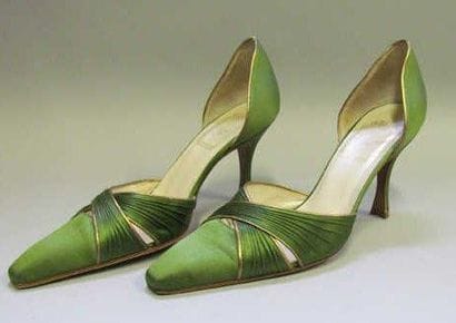 CHRISTIAN DIOR
PAIRE d'ESCARPINS dite 