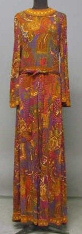 LEONARD Fashion, circa 1975
ROBE du soir...