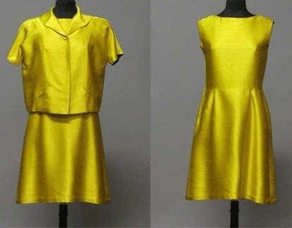 GRES Haute Couture, circa 1965
ROBE en soie...