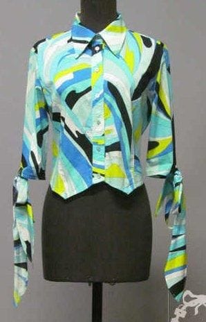 Emilio PUCCI
CHEMISE courte en coton stretch...