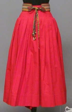SAINT LAURENT Rive Gauche, circa 1978/80
JUPE...