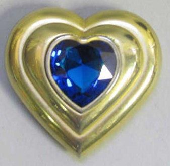 Yves SAINT LAURENT, circa 1990
POUDRIER 'coeur'...