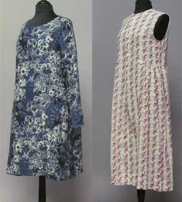 45 RPM
ROBE-SAC en coton imprimé au pochoir...