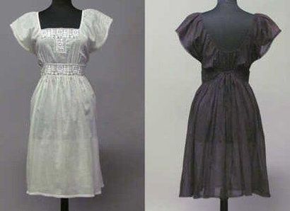ERES
LOT comprenant DEUX ROBES en voile de...