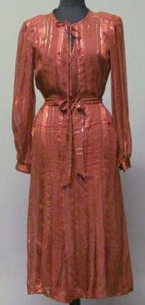 UNGARO Parallèle, circa 1978
ROBE en mousseline...