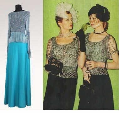 Louis AZZARO, circa 1978
CORSAGE du soir...