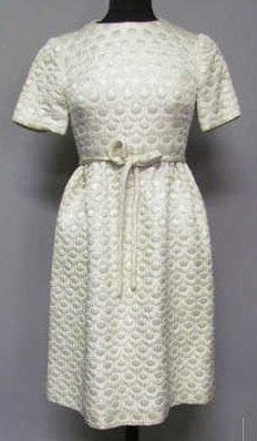 ANONYME
Couture, circa 1965/68 ROBE en soie...