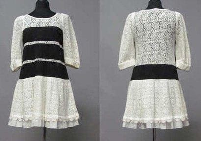 MARC by Marc Jacobs
ROBE 'baby-doll' en macramé...