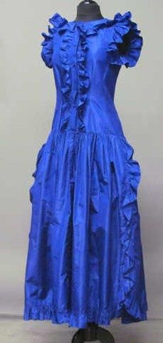Michel GOMA, circa 1978
ROBE du SOIR en taffetas...