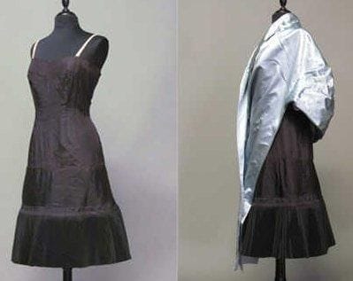 CARVEN
Haute Couture FOND de ROBE en faille...