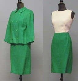 ANONYME
Couture, circa 1960 TAILLEUR en lin...