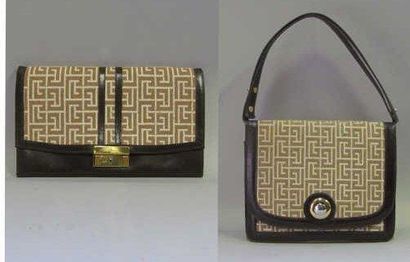 Pierre BALMAIN, circa 1970
SAC à rabat en...