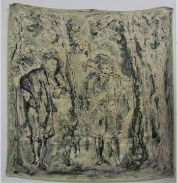 LANVIN CASTILLO (1963)
FOULARD en twill de...