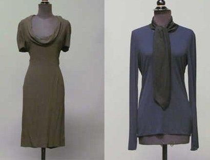 PRADA, Giorgio ARMANI
ROBE en crêpe artificiel...