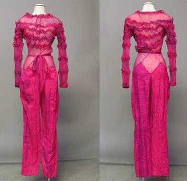 Zandra RHODES, circa 1978/80
1COMBINAISON-PANTALON...