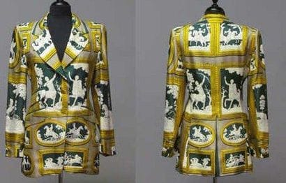 HERMES Paris
VESTE en twill de soie imprimé...