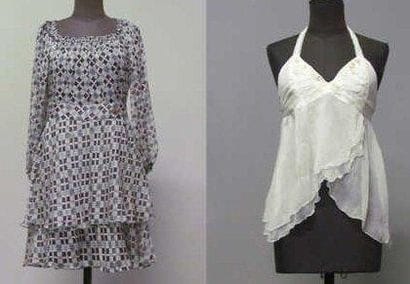 GALLIANO, Alexander McQUEEN
ROBE en mousseline...