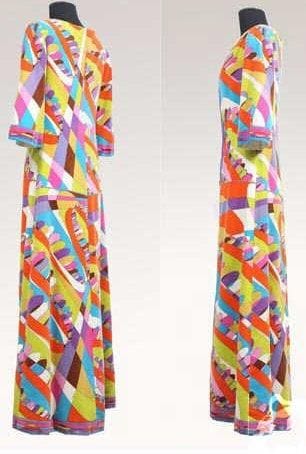 Emilio PUCCI, circa 1968/72
ROBE d'hôtesse...